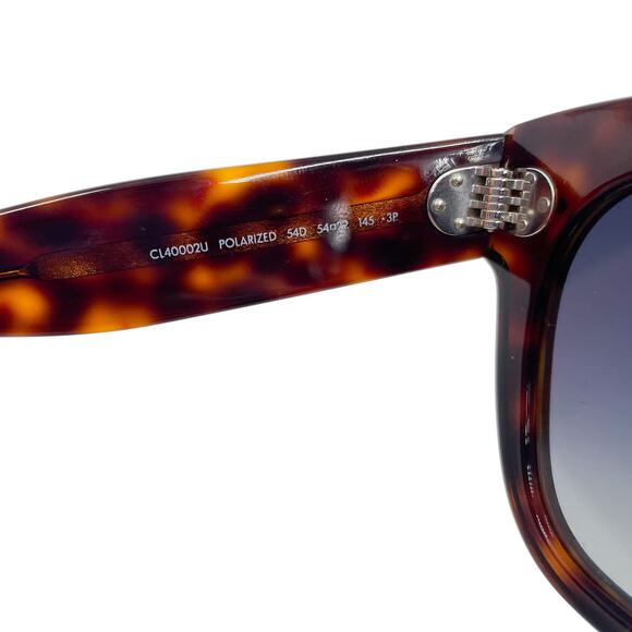 Celine Tortoise‎ Sunglasses Havana Brown Polarized Acetate CL40002U main image 12